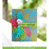 Lawn Fawn Tropical Leaves Background Stencil