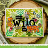 Lawn Fawn Tropical Leaves Background Stencil