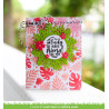 Lawn Fawn Tropical Leaves Background Stencil