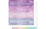 LAWN FAWN Watercolor Wishes Rainbow Amethyst Double-Sided Cardstock 30x30cm