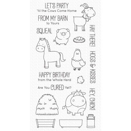 My Favorite Things The Whole Herd Clear Stamps