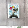 Picket Fence Studios Mermaid Dear Stamp Set