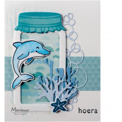 Marianne Design Clear Stamps & Die Eline‘s Animals - In the Sea
