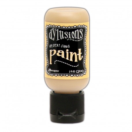 Ranger Dylusions Flip Cap Paint - Vanilla Custard