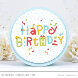 My Favorite Things Happy Birthday Party Die-Namics