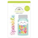 Doodlebug Doodle-Pops 3D Stickers Sequin Jar