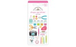 Doodlebug Design Cute & Crafty Shape Sprinkles