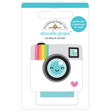 Doodlebug Doodle-Pops 3D Stickers Oh Snap