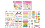 Doodlebug Design Cute & Crafty Chit Chat 85pz