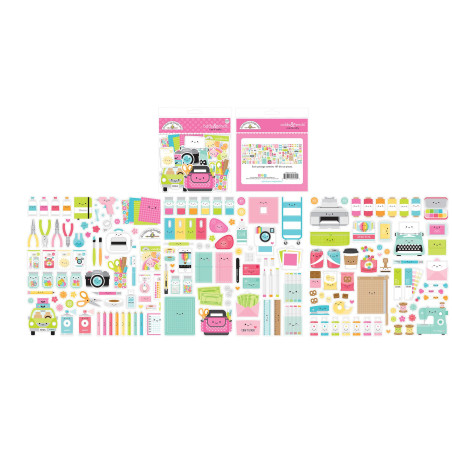 Doodlebug Design Fairy Garden Odds & Ends 187pz