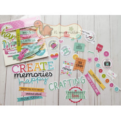 Doodlebug Design Cute & Crafty Chit Chat 85pz
