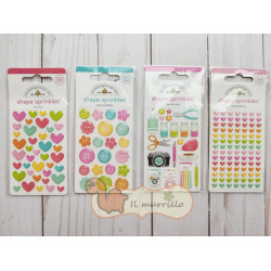 Doodlebug Design Cute & Crafty Shape Sprinkles
