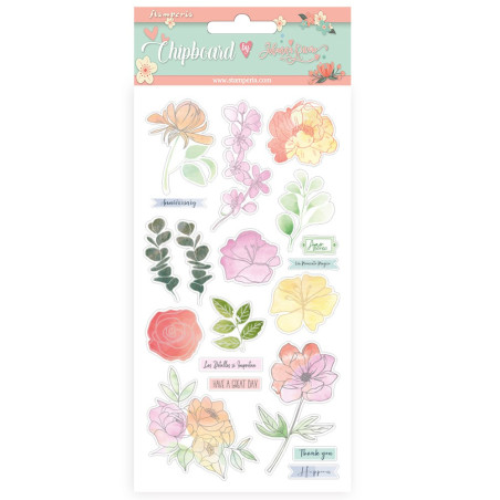 Stamperia Celebration Flowers Chipboard