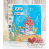 C.C. Design Mermaid Party Clear Stamp