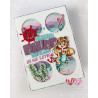 C.C. Designs Mermaid Party Outline Die