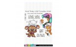 C.C. Design Lovey Critters Clear Stamp