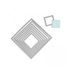 Framelits Die Set 8 pz - Squares 657565