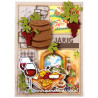 Marianne Design Clear Stamps & Die Hetty‘s Wine