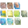 Craft Consortium Craft Papers Ink Drops Earth 15x15cm