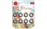 Craft Consortium Sandy Paws Life Rings Metal Charms