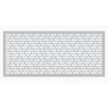 My Favorite Things Slimline English Brick Wall Stencil