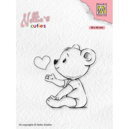 Nellie's Choice Clearstamp Love You Mama