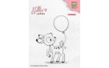 Nellie's Choice Clearstamp Young Deer with Balloon