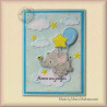 Nellies Choice Clearstamp Elephant with Star