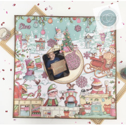 Craft Consortium Made by Elves Workshop Clear Stamps