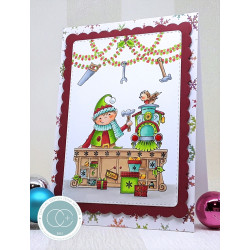 Craft Consortium Made by Elves Workshop Clear Stamps