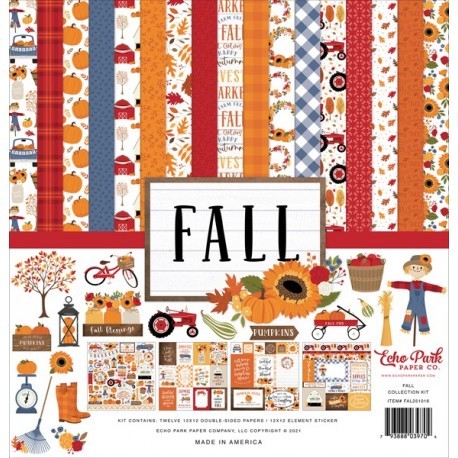 Echo Park Fall Collection Kit 30x30cm