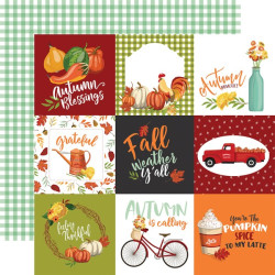 Carta Bella Welcome Autumn Collection Kit 30x30cm