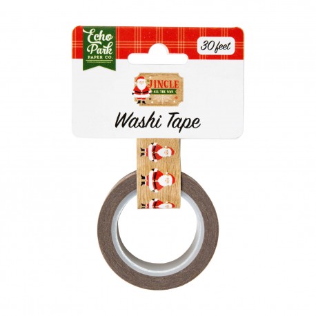 Echo Park Washi Tape Jolly Santa Claus