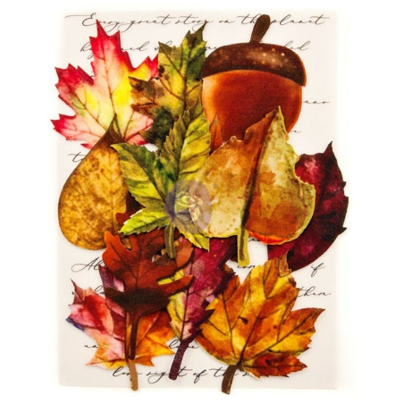 Prima Marketing Leaf Embellishments Fall Pine
