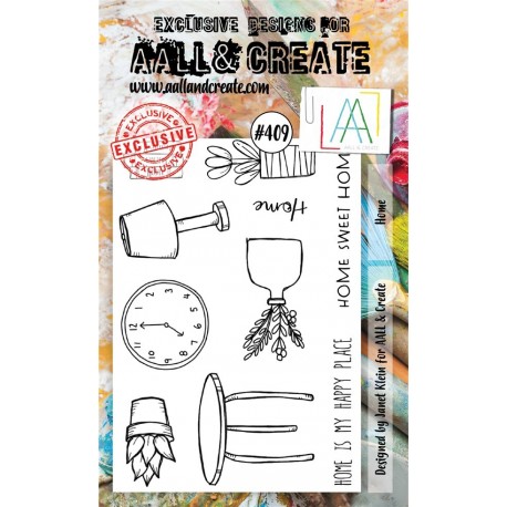 AALL & Create Stamp Set 409 Home