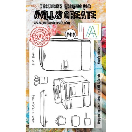 AALL & Create Stamp Set 410 Nana's Kitchen