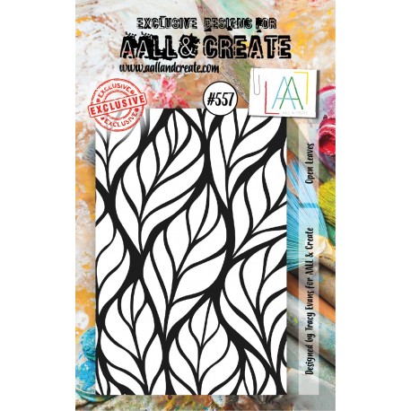 AALL & Create Stamp Set 557 Open Leaves