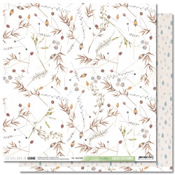 Les Ateliers de Karine Cahier d'Automne Collection Paper Pad 30x30cm