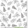 Les Ateliers de Karine Cahier d'Automne Collection Paper Pad 30x30cm