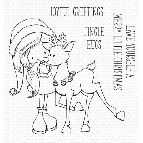 My Favorite Things Jingle Hugs Clear Stamps