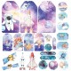 Paper Collection Set Craft o' Clock Cosmic Adventures 30x30cm 6fg