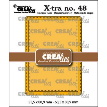 Crealies Xtra no. 48 ATC Dots