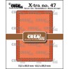 Crealies Xtra no. 47 ATC Stitch