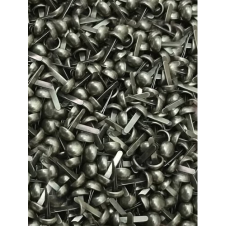 Brads 4mm Antique Silver 20pcs