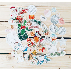 Studio Forty Frosty Season Paper Die-Cuts 60pz