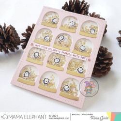 Mama Elephant GLOBIES GRID COVER CREATIVE CUTS