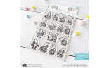 Mama Elephant LITTLE GIRL GNOME AGENDA Clear Stamp