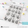 Mama Elephant LITTLE GIRL GNOME AGENDA Clear Stamp