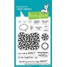 LAWN FAWN How You Bean? Mint Add-On Clear Stamp