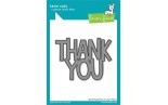 LAWN FAWN Giant Thank You Cuts